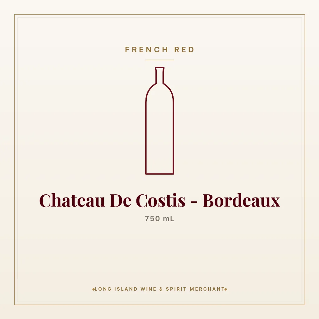 Chateau De Costis - Bordeaux 750 mL - French Red