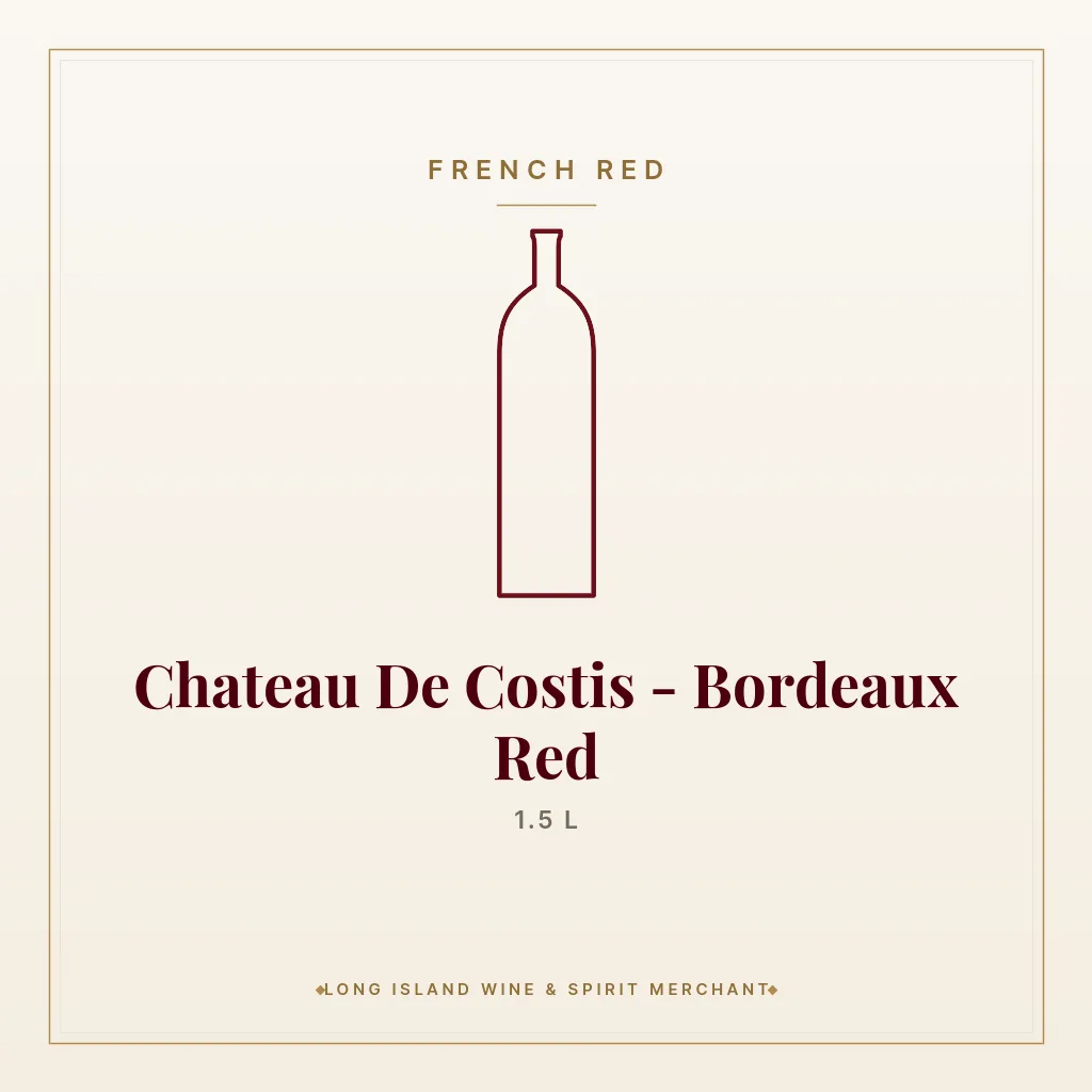 Chateau De Costis - Bordeaux Red 1.5 L - French Red