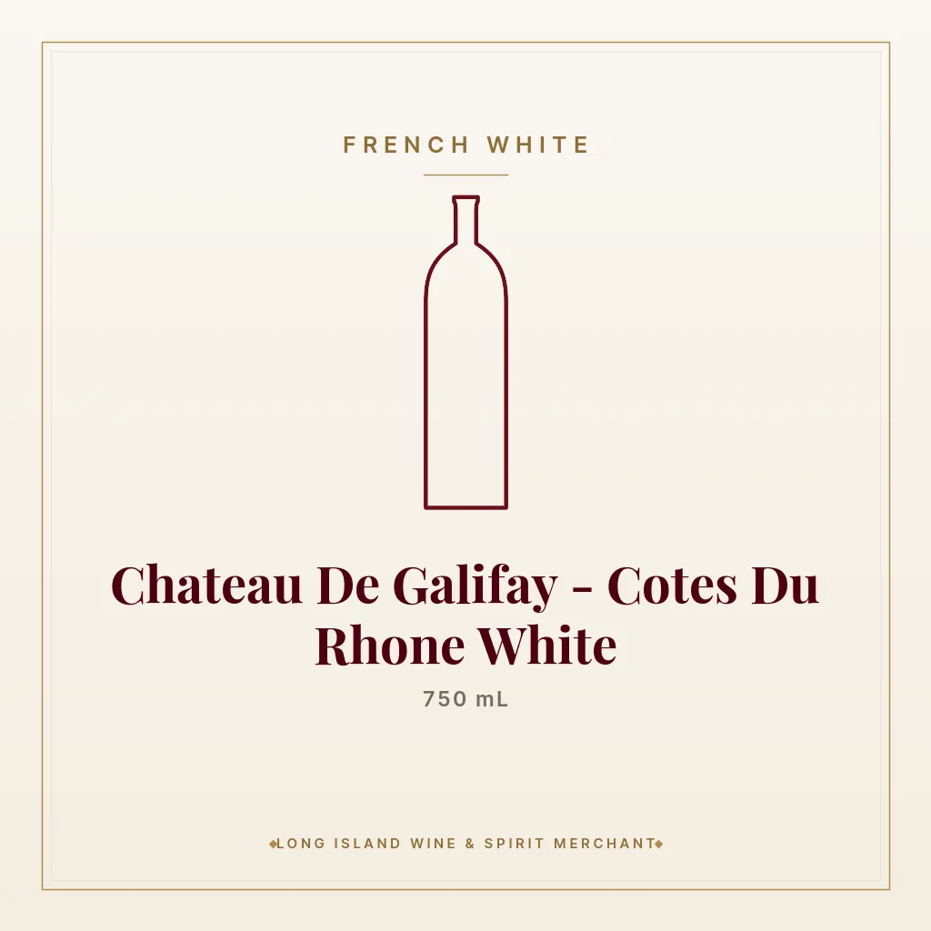 Chateau De Galifay - Cotes Du Rhone White 750 mL - French White