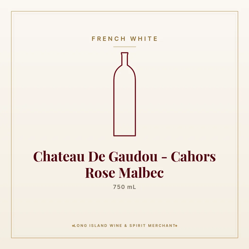 Chateau De Gaudou - Cahors Rose Malbec 750 mL - French White