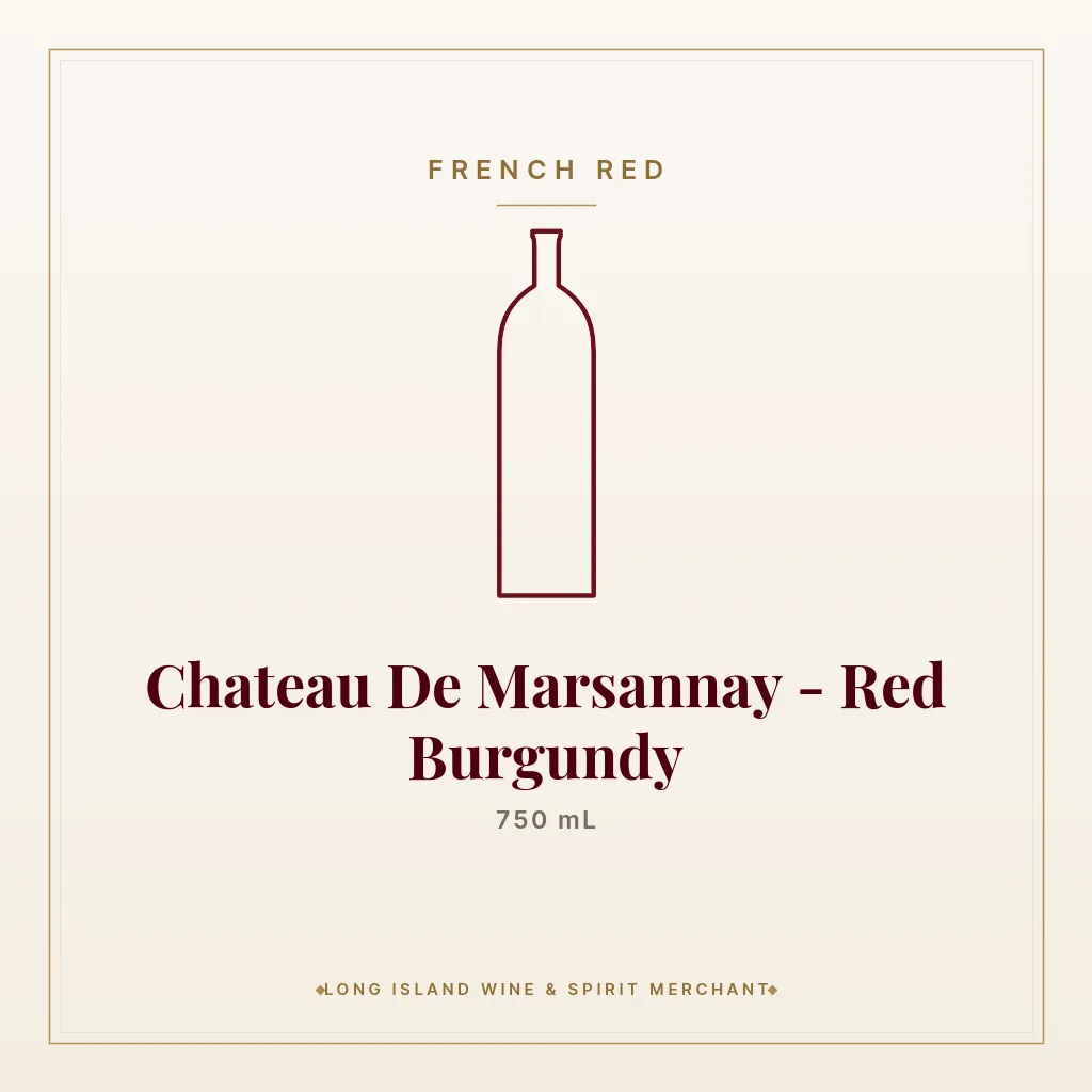 Chateau De Marsannay - Red Burgundy 750 mL - French Red