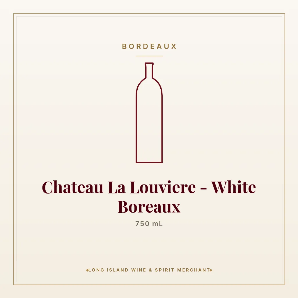 Chateau La Louviere - White Boreaux 750 mL - Bordeaux