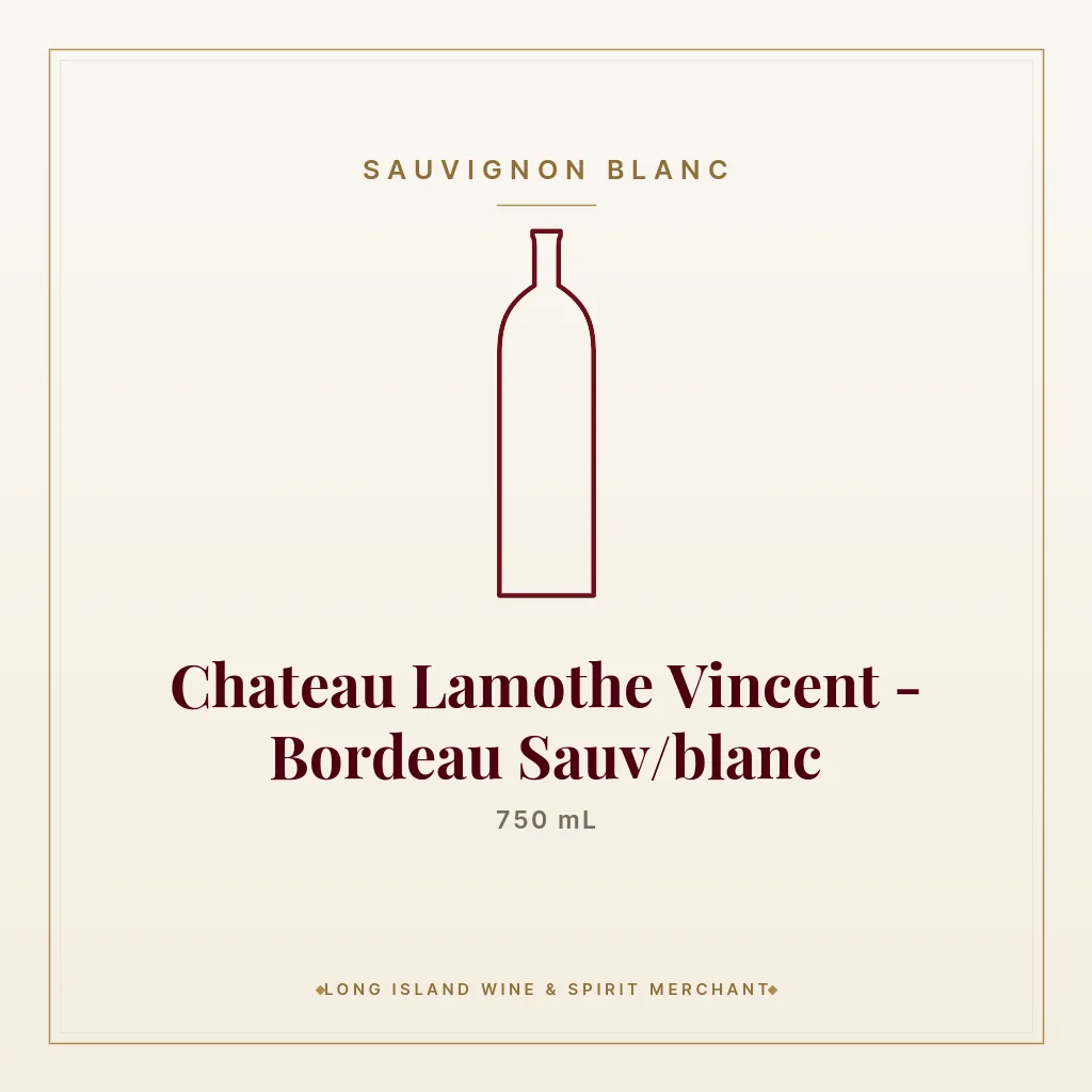 Chateau Lamothe Vincent - Bordeau Sauv/blanc 750 mL - Sauvignon Blanc