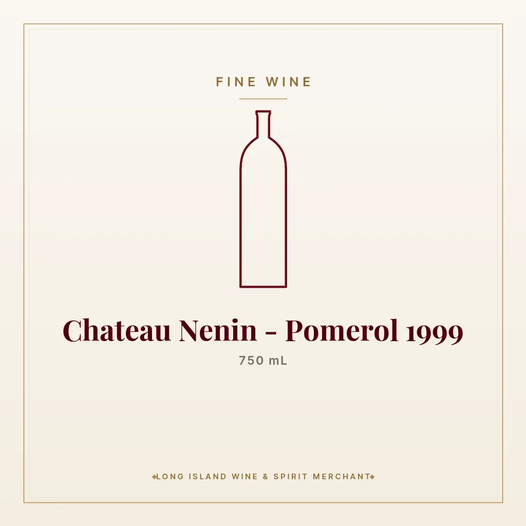 Chateau Nenin - Pomerol 1999 750 mL - Fine Wine