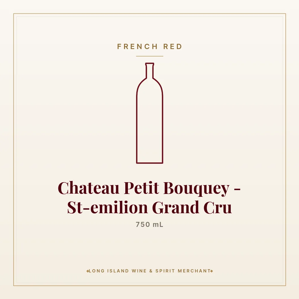 Chateau Petit Bouquey - St-emilion Grand Cru 750 mL - French Red