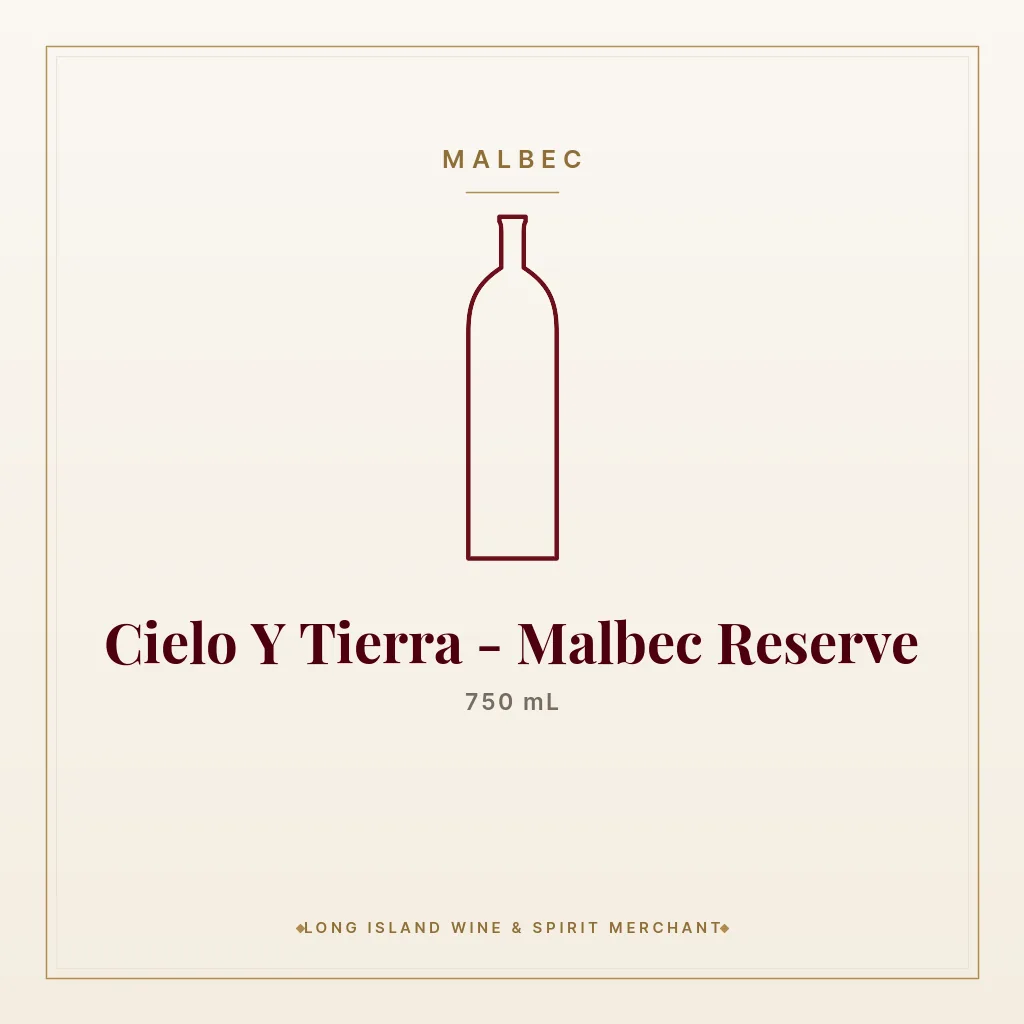Cielo Y Tierra - Malbec Reserve 750 mL - Malbec