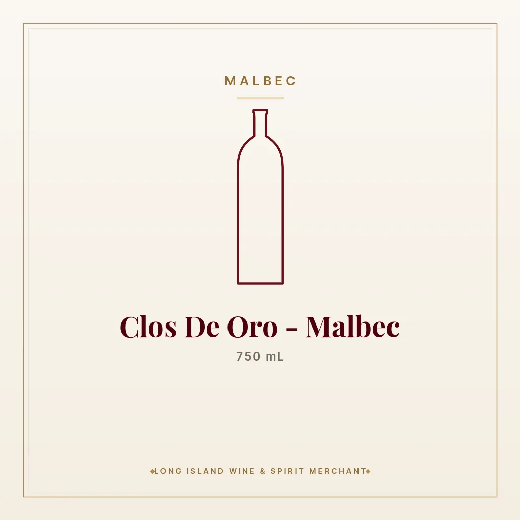 Clos De Oro - Malbec 750 mL - Malbec