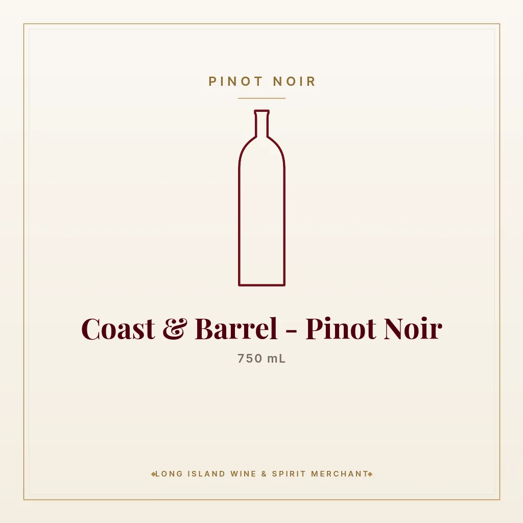 Coast & Barrel - Pinot Noir 750 mL - Pinot Noir