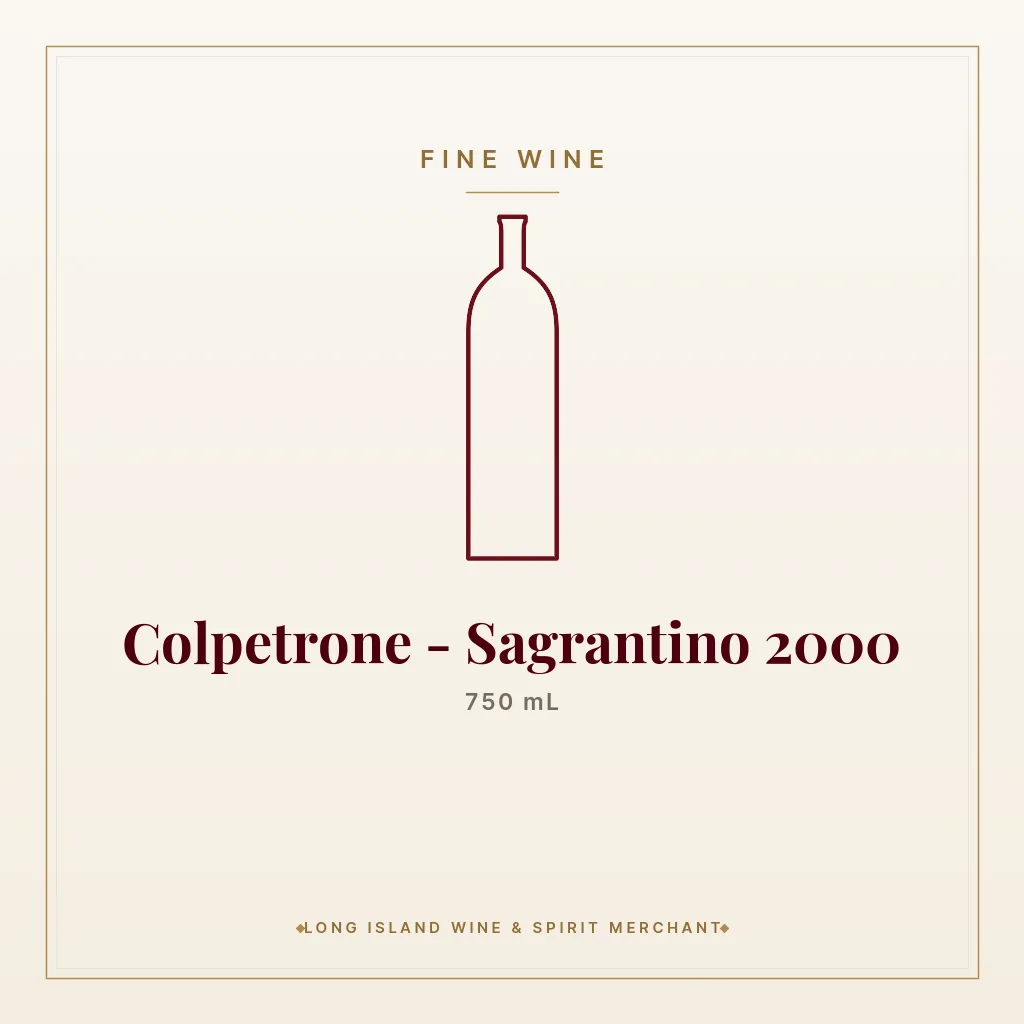 Colpetrone - Sagrantino 2000 750 mL - Fine Wine