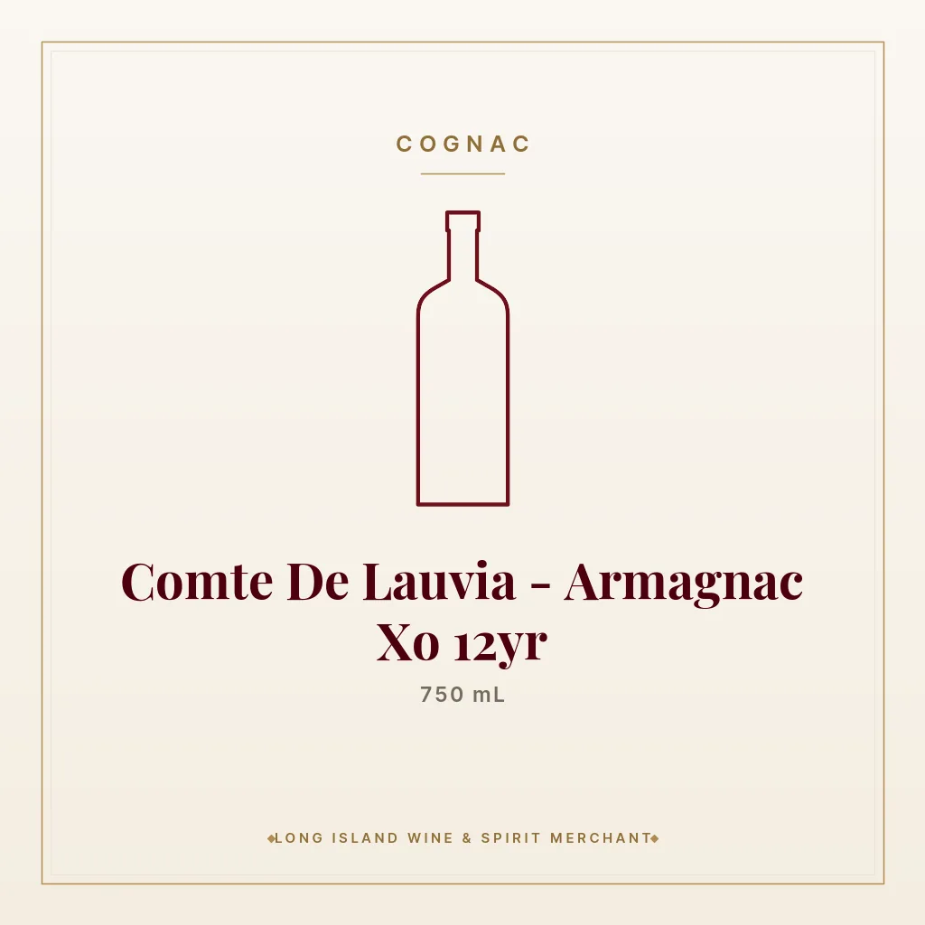 Comte De Lauvia - Armagnac Xo 12yr 750 mL - Cognac