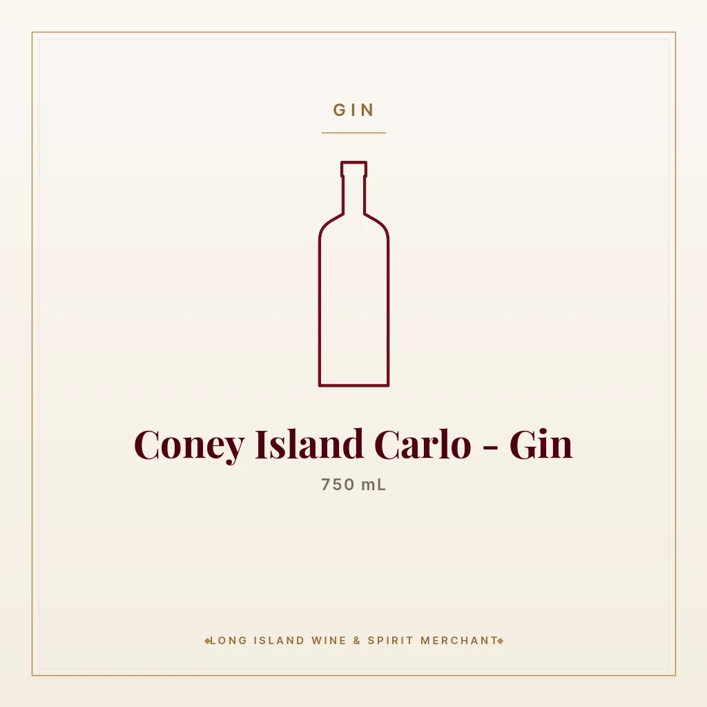Coney Island Carlo - Gin 750 mL - Gin