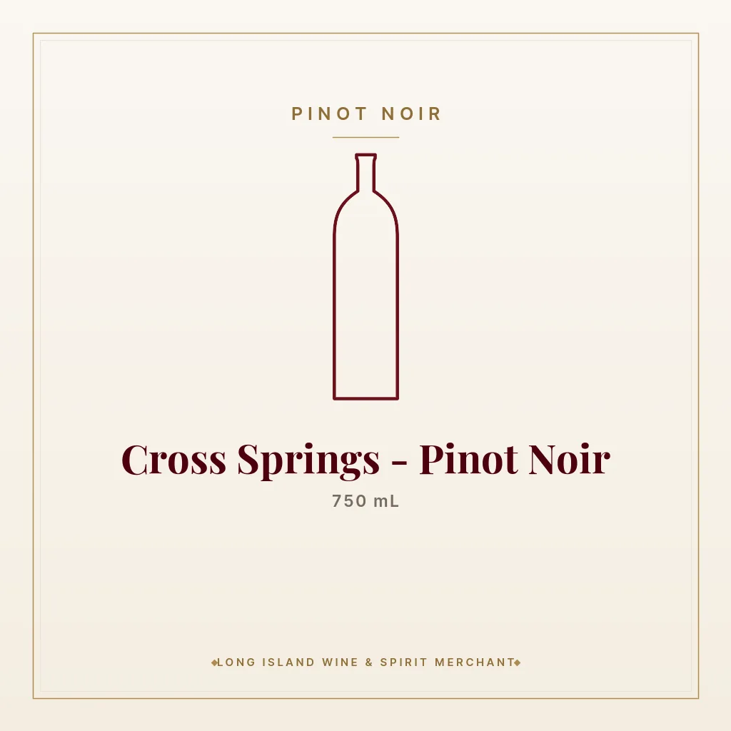 Cross Springs - Pinot Noir 750 mL - Pinot Noir