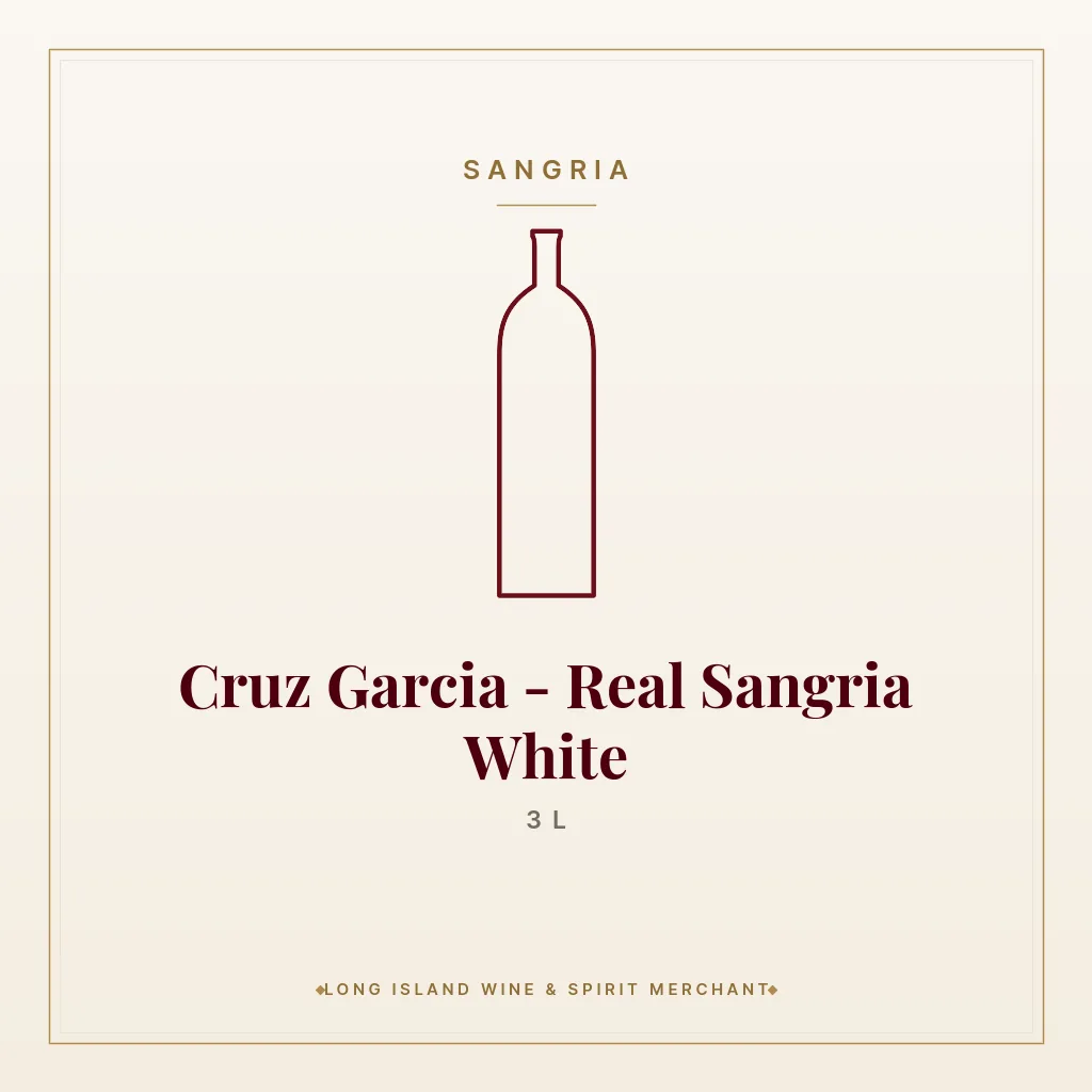 Cruz Garcia - Real Sangria White 3 L - Sangria