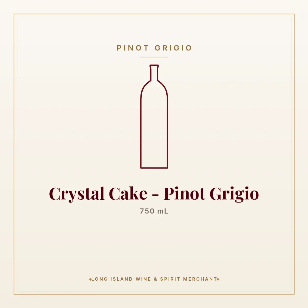 Crystal Cake - Pinot Grigio 750 mL - Pinot Grigio