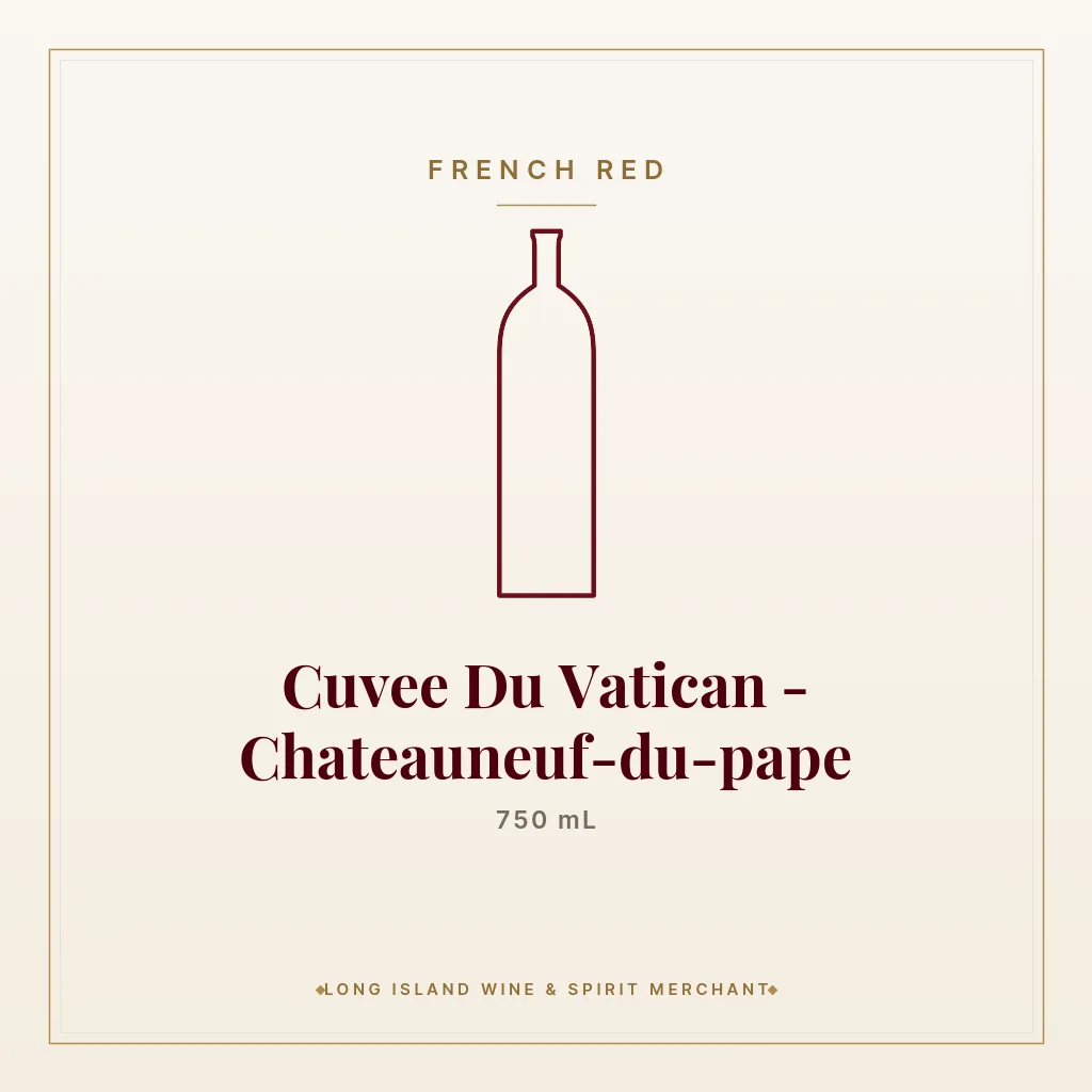 Cuvee Du Vatican - Chateauneuf-du-pape 750 mL - French Red