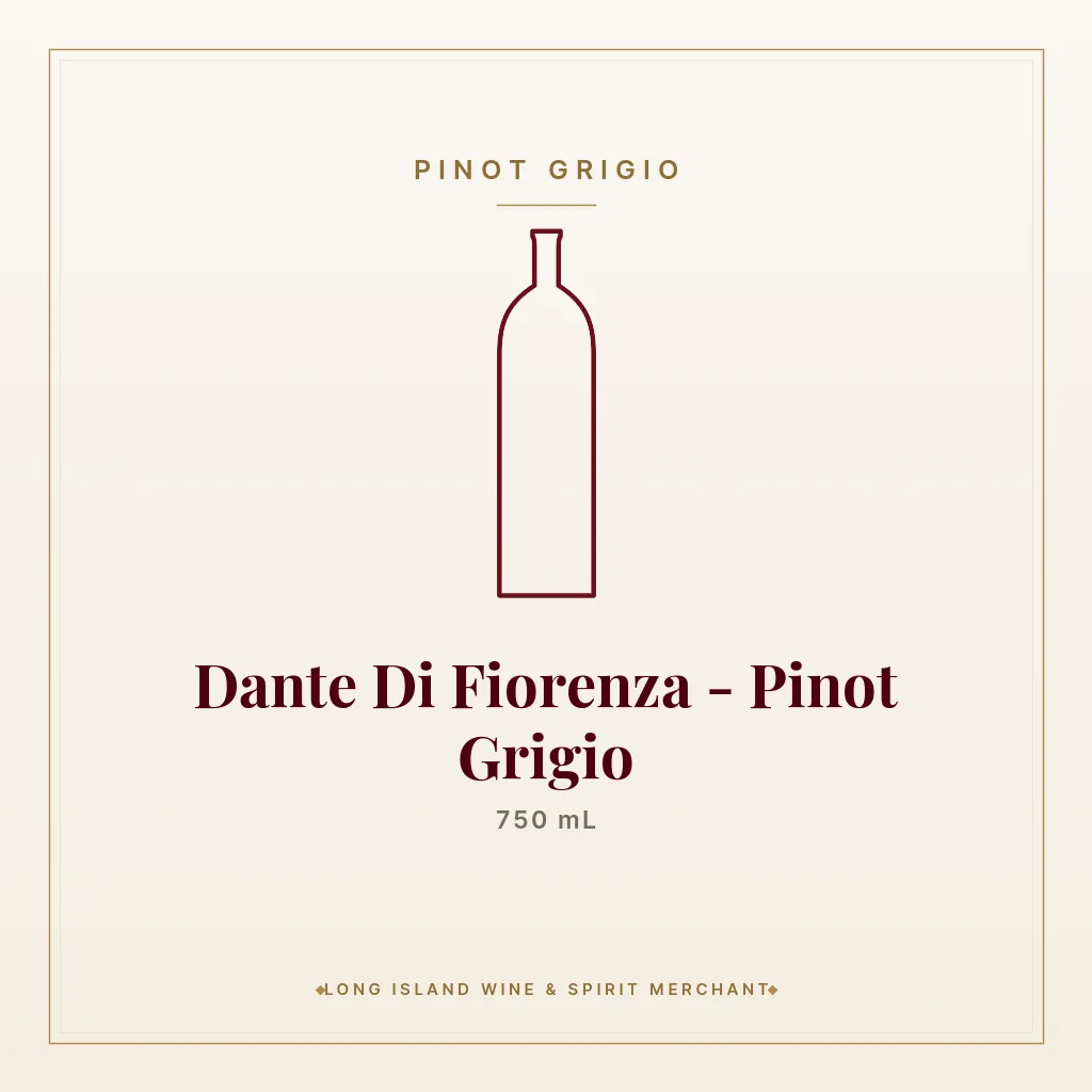 Dante Di Fiorenza - Pinot Grigio 750 mL - Pinot Grigio