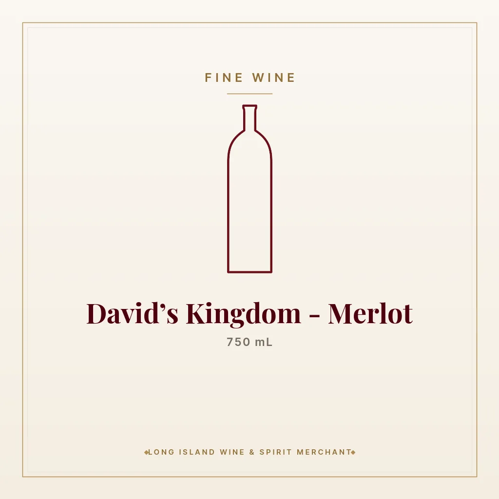 David’s Kingdom - Merlot 750 mL - Fine Wine