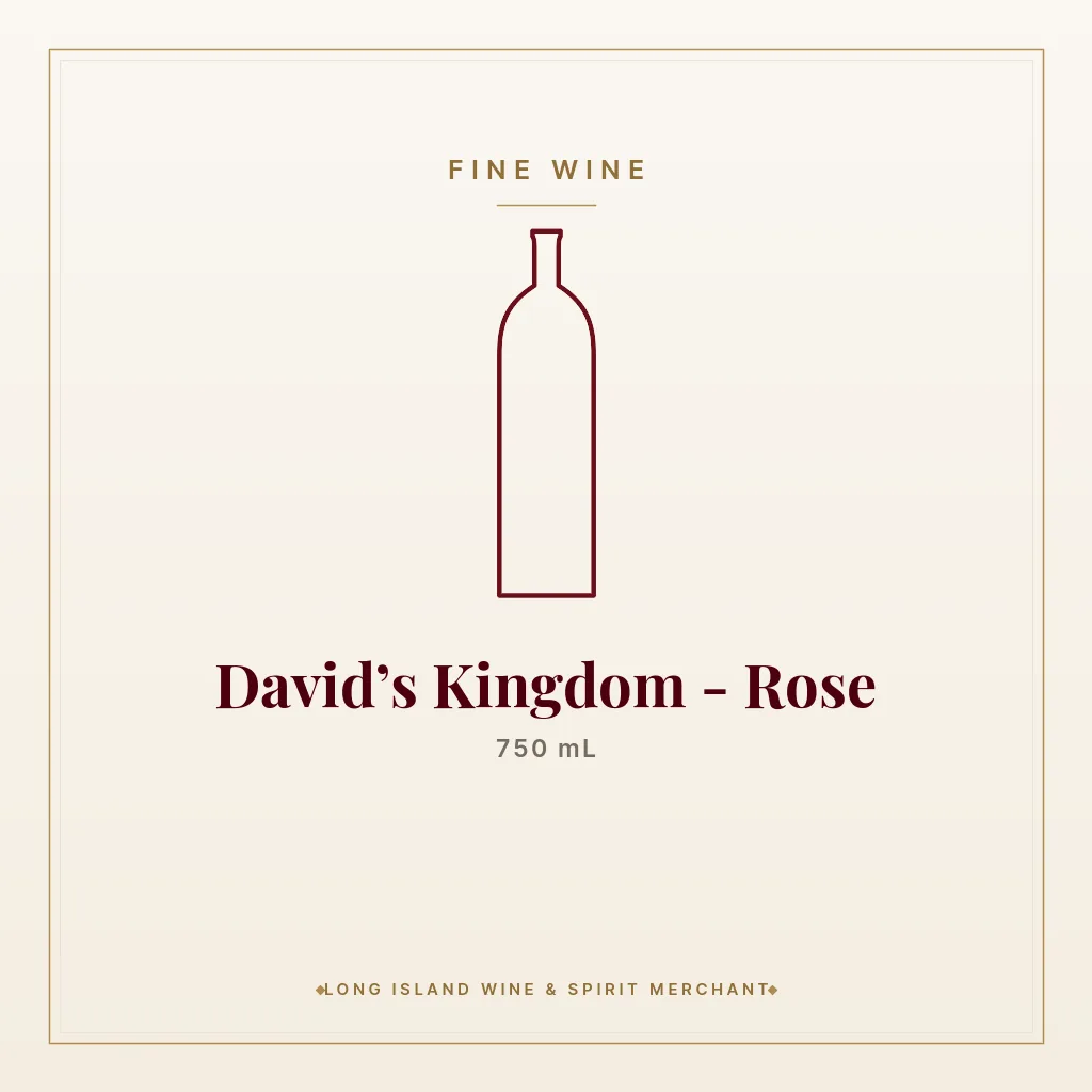 David’s Kingdom - Rose 750 mL - Fine Wine