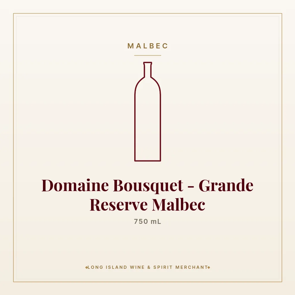 Domaine Bousquet - Grande Reserve Malbec 750 mL - Malbec