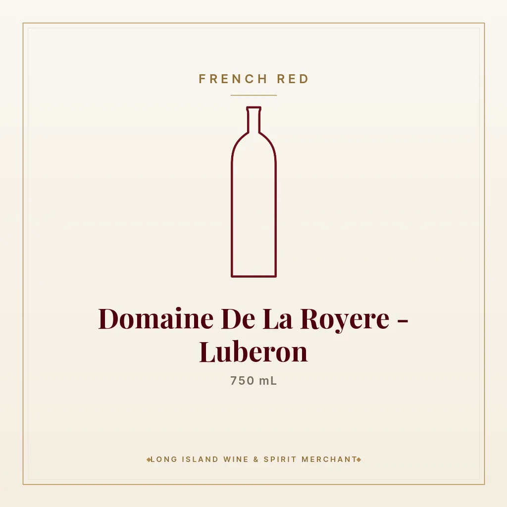 Domaine De La Royere - Luberon 750 mL - French Red
