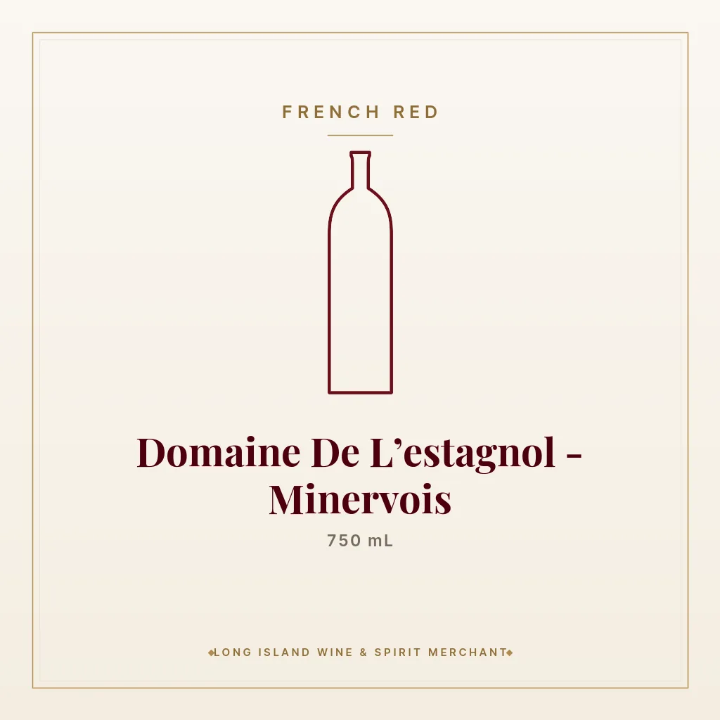 Domaine De L’estagnol - Minervois 750 mL - French Red