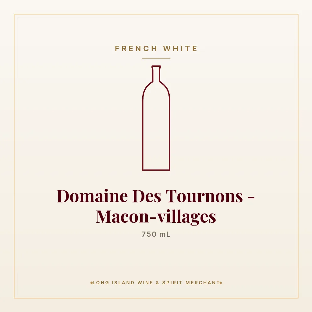 Domaine Des Tournons - Macon-villages 750 mL - French White