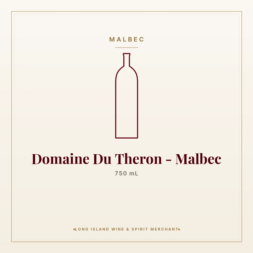 Domaine Du Theron - Malbec 750 mL - Malbec