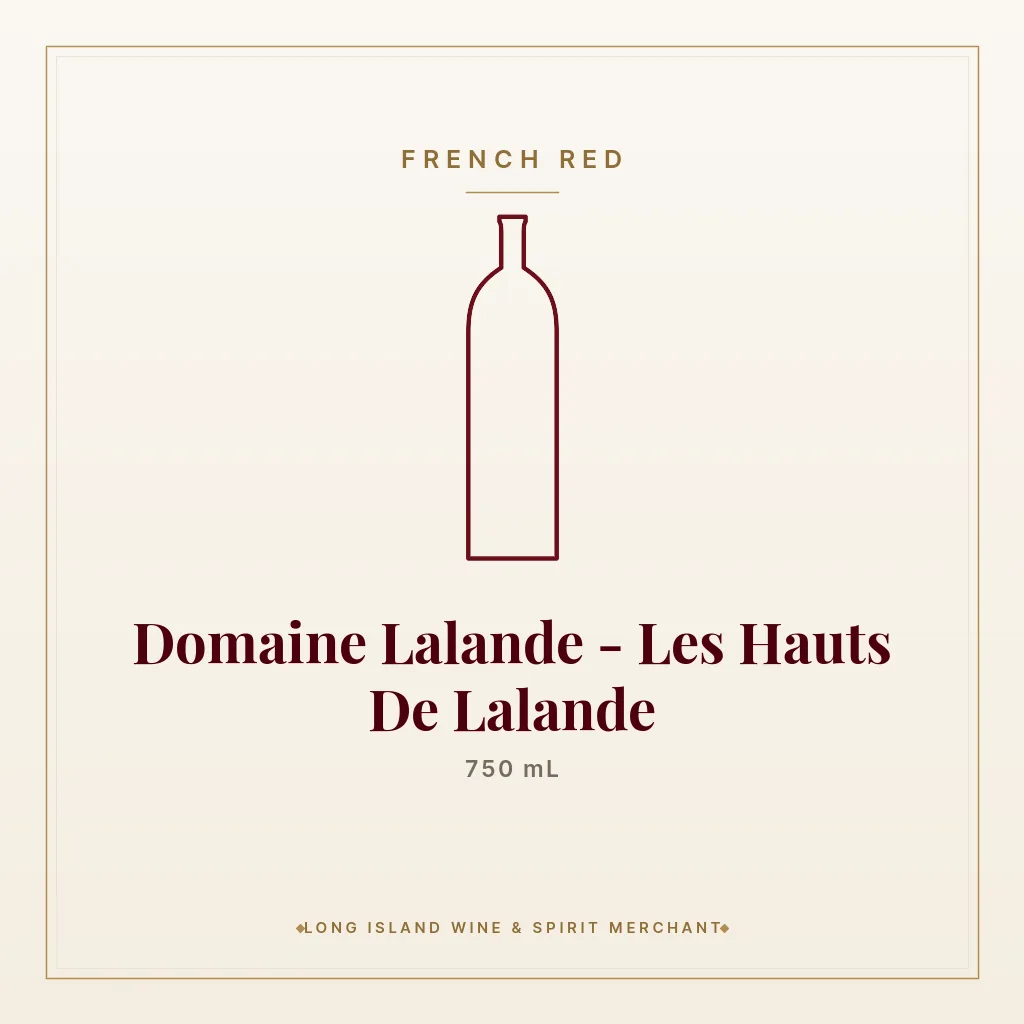 Domaine Lalande - Les Hauts De Lalande 750 mL - French Red