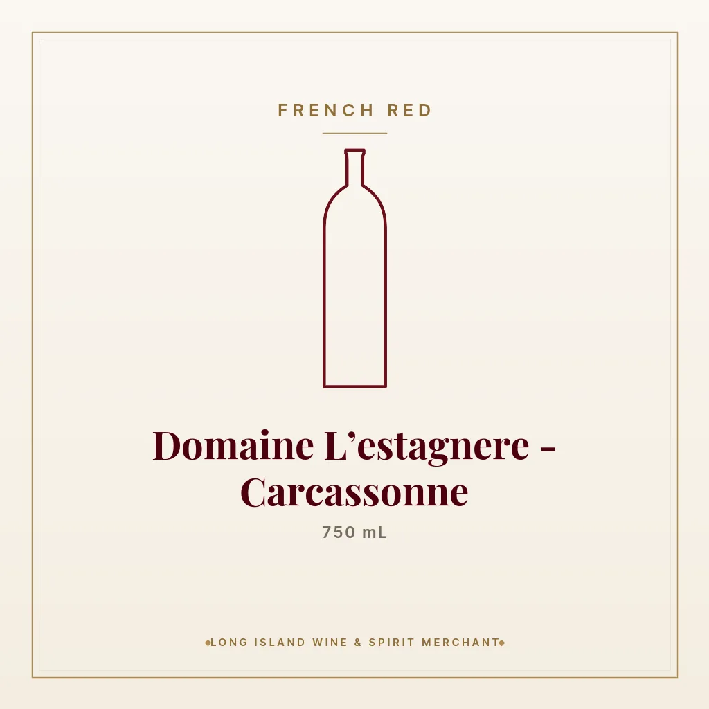 Domaine L’estagnere - Carcassonne 750 mL - French Red