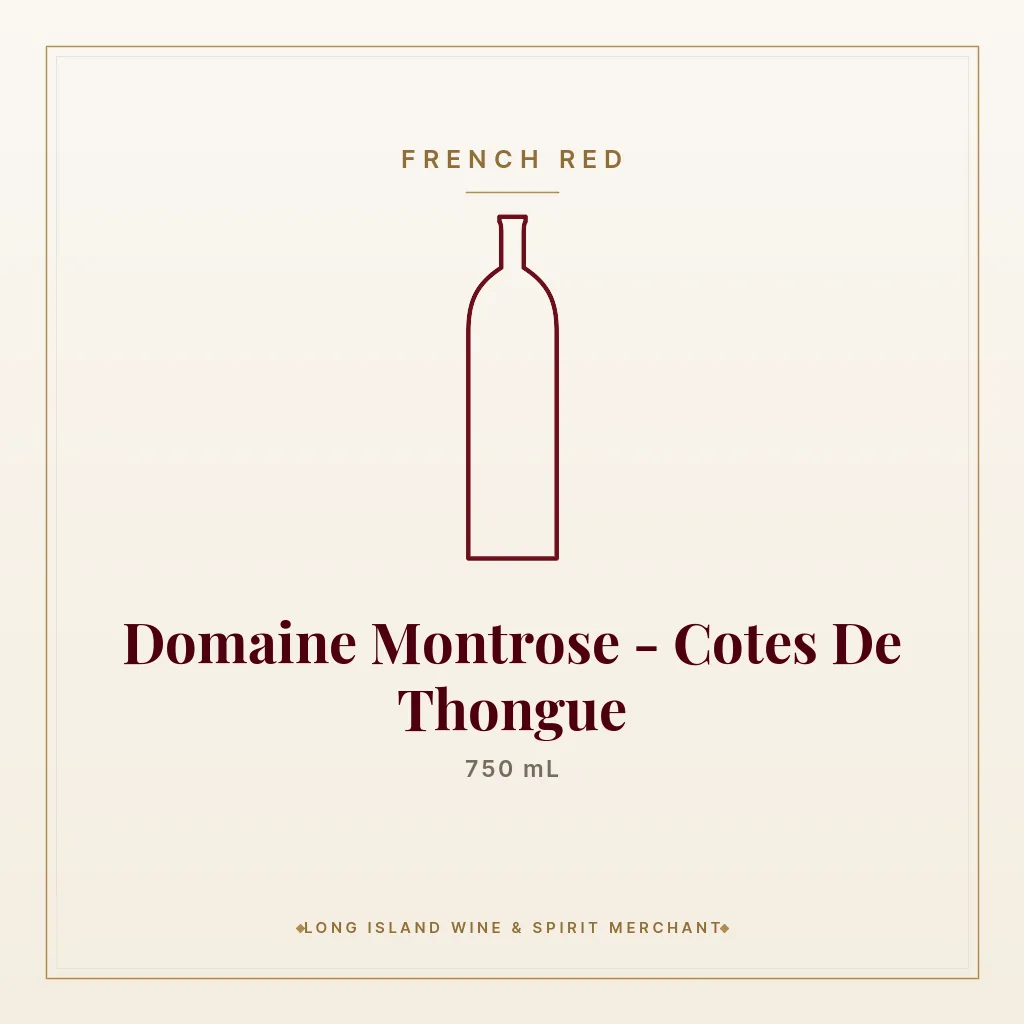 Domaine Montrose - Cotes De Thongue 750 mL - French Red