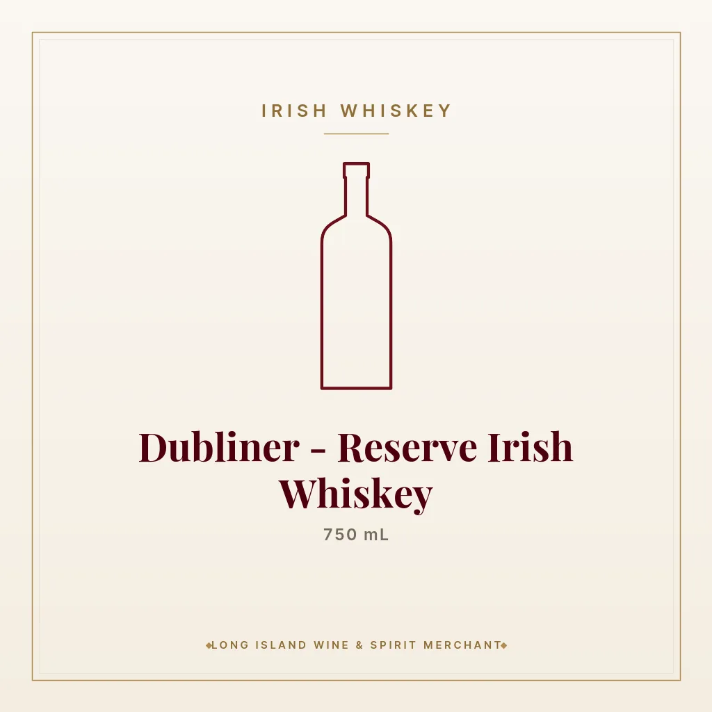 Dubliner - Reserve Irish Whiskey 750 mL - Irish Whiskey