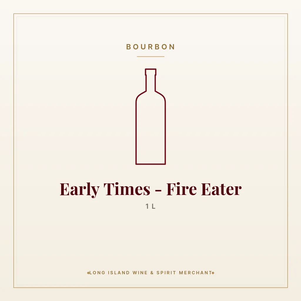 Early Times - Fire Eater 1 L - Bourbon