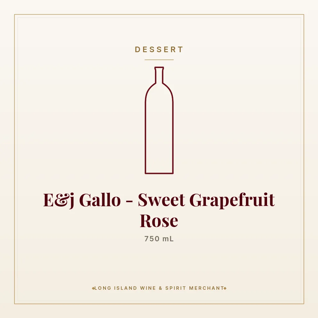 E&j Gallo - Sweet Grapefruit Rose 750 mL - Dessert