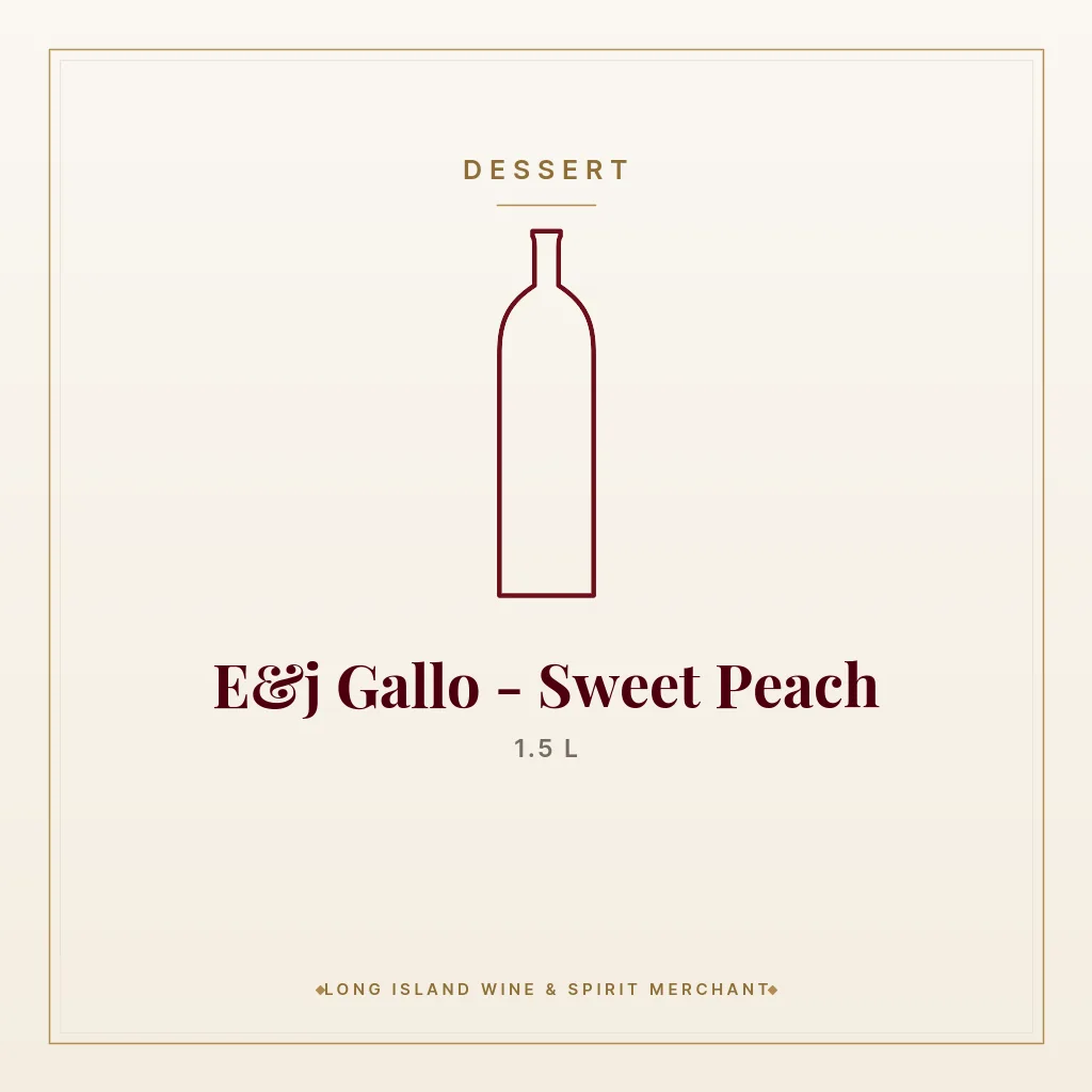 E&j Gallo - Sweet Peach 1.5 L - Dessert