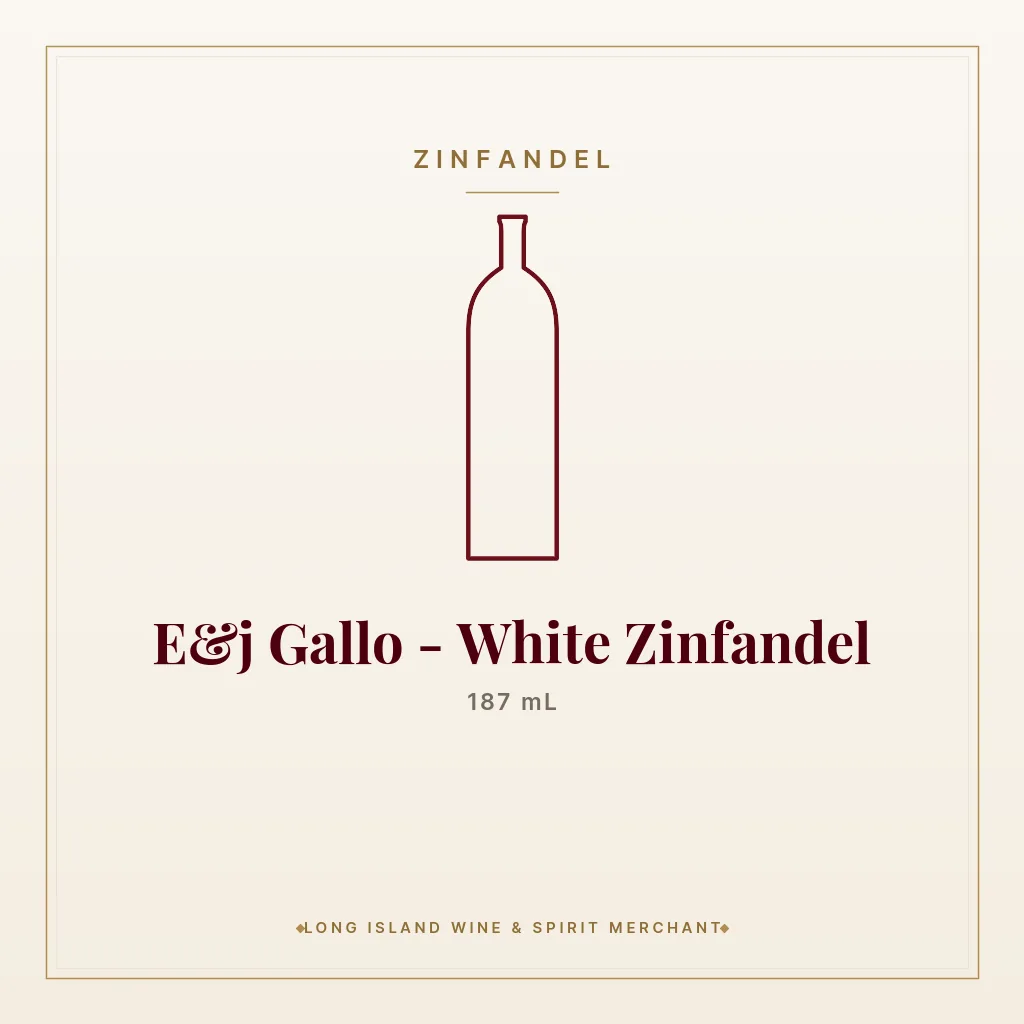 E&j Gallo - White Zinfandel 187 mL - Zinfandel