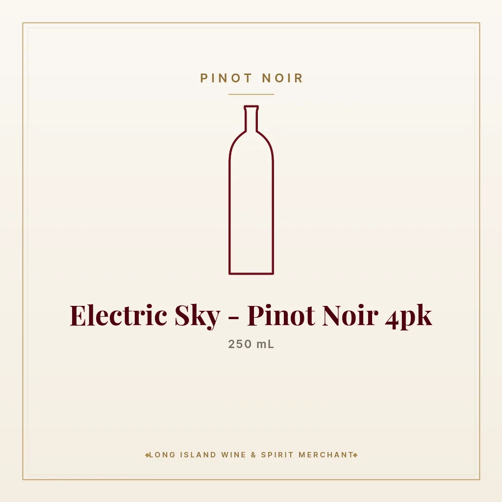 Electric Sky - Pinot Noir 4pk 250 mL - Pinot Noir