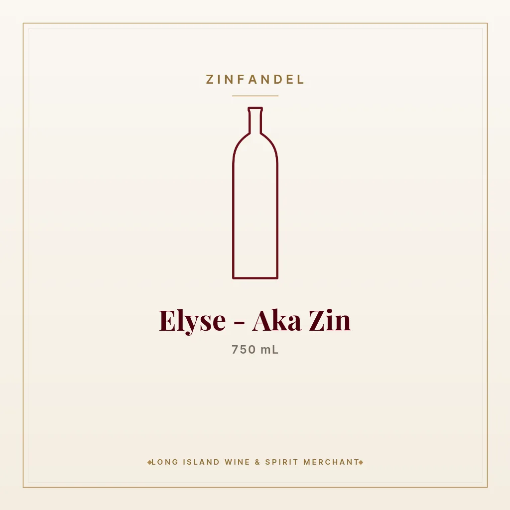 Elyse - Aka Zin 750 mL - Zinfandel