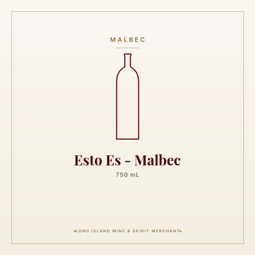 Esto Es - Malbec 750 mL - Malbec