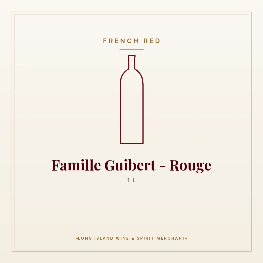 Famille Guibert - Rouge 1 L - French Red