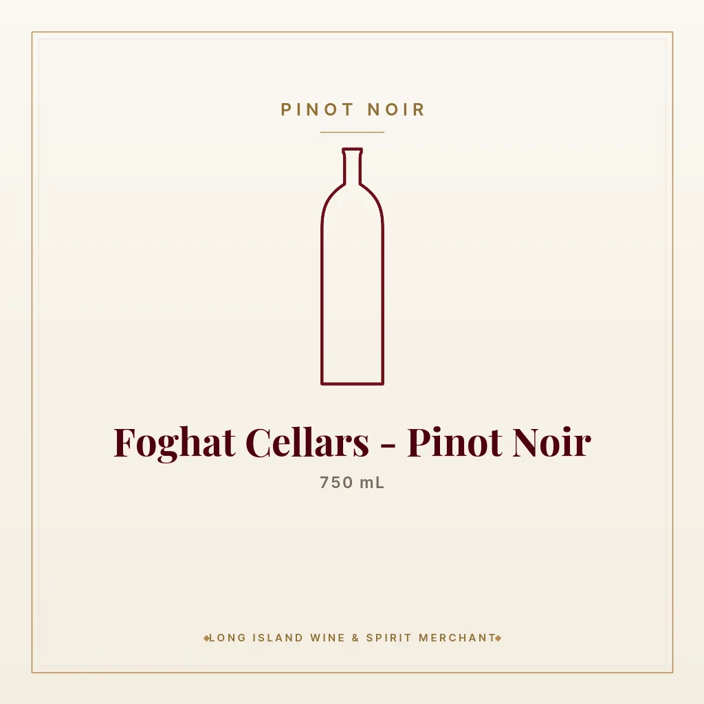 Foghat Cellars - Pinot Noir 750 mL - Pinot Noir
