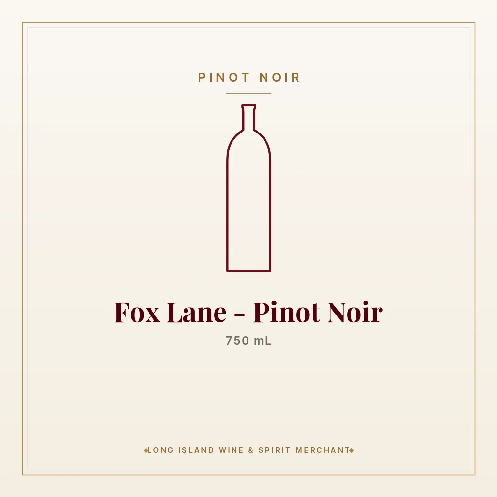 Fox Lane - Pinot Noir 750 mL - Pinot Noir