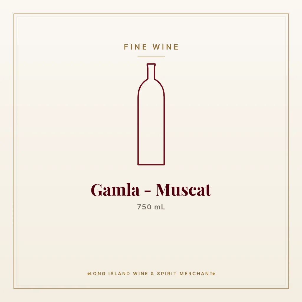 Gamla - Muscat 750 mL - Fine Wine