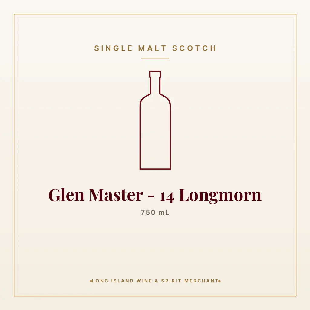 Glen Master - 14 Longmorn 750 mL - Single Malt Scotch