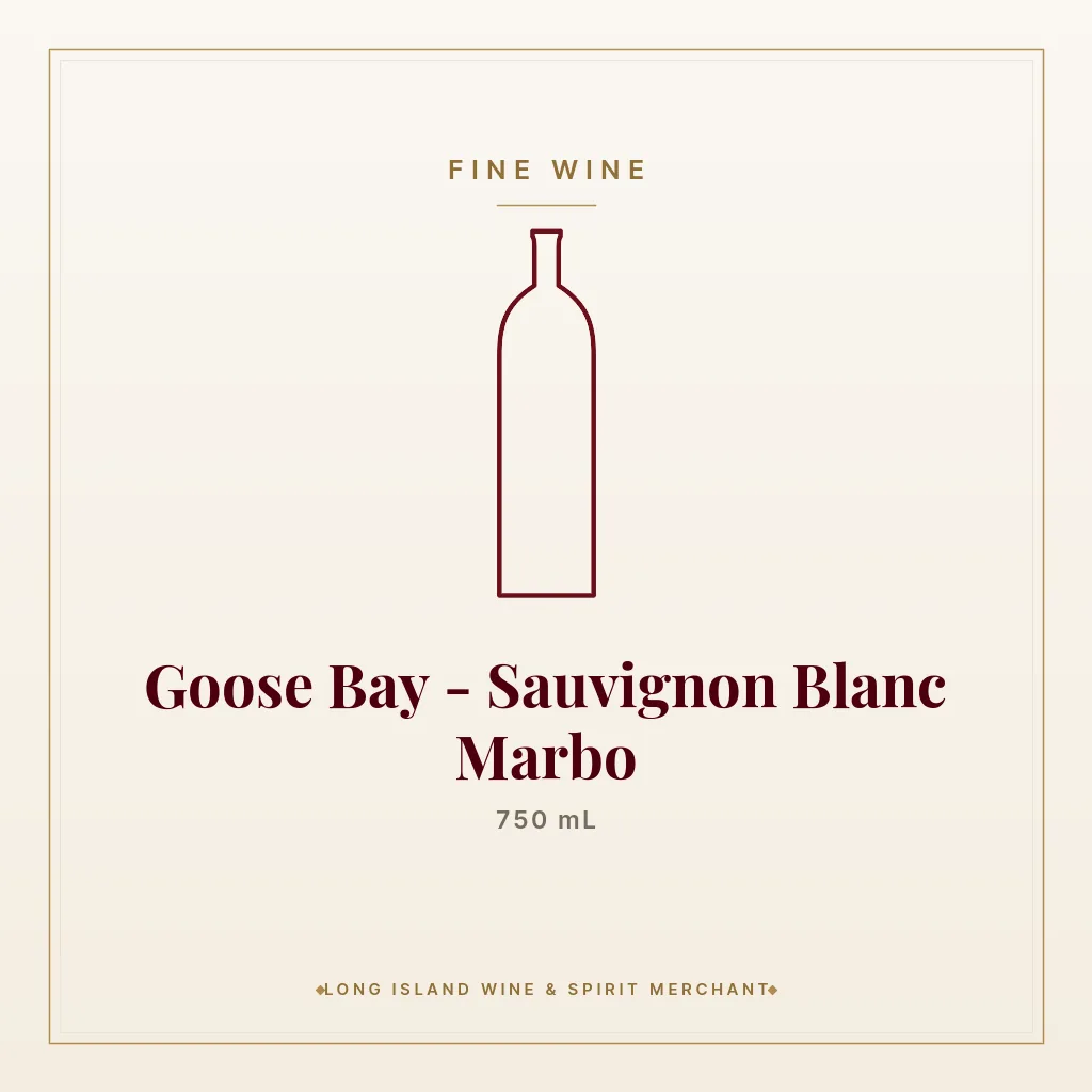 Goose Bay - Sauvignon Blanc Marbo 750 mL - Fine Wine