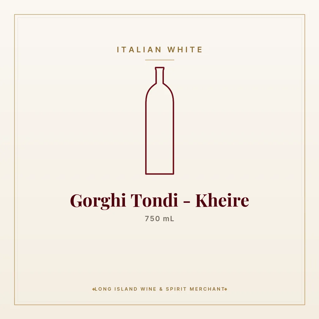 Gorghi Tondi - Kheire 750 mL - Italian White