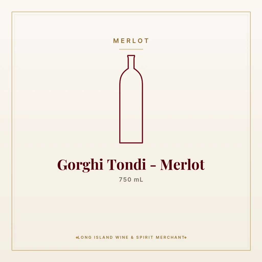 Gorghi Tondi - Merlot 750 mL - Merlot