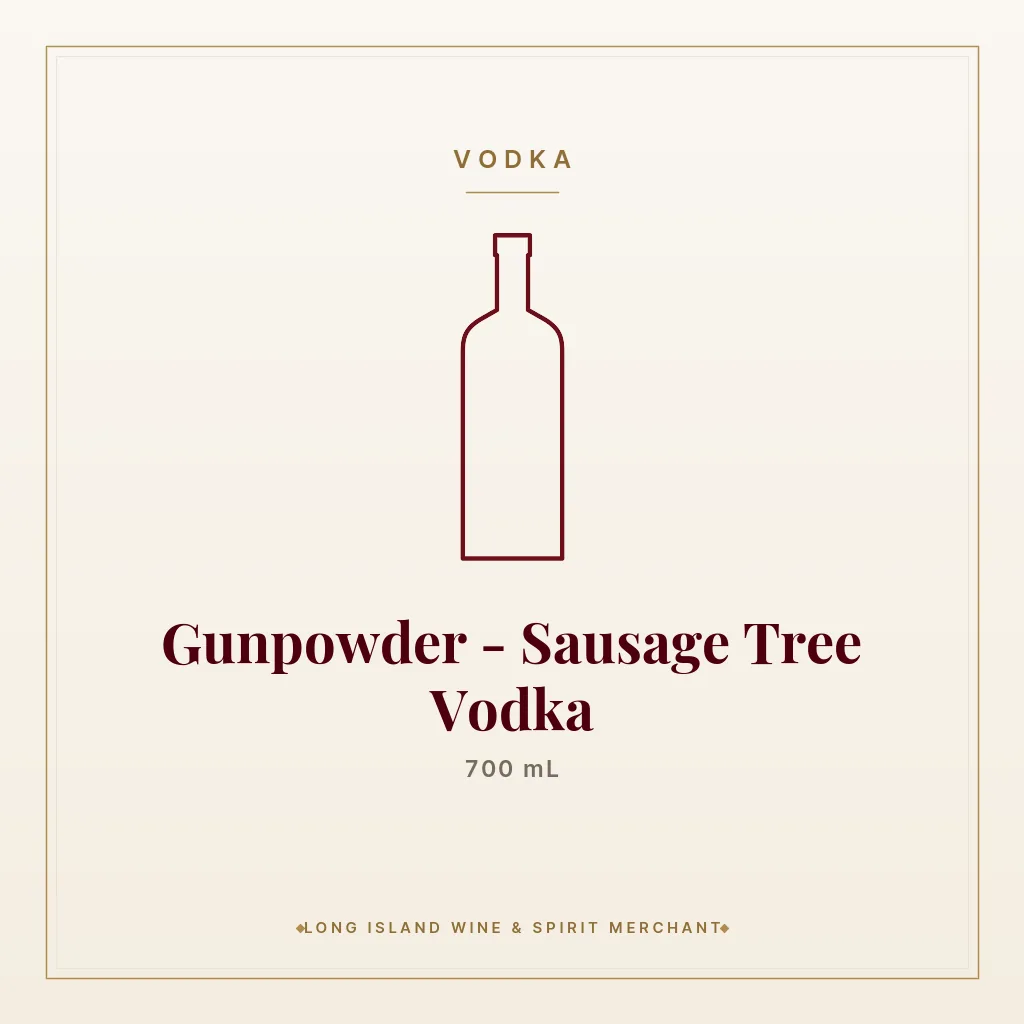 Gunpowder - Sausage Tree Vodka 700 mL - Vodka