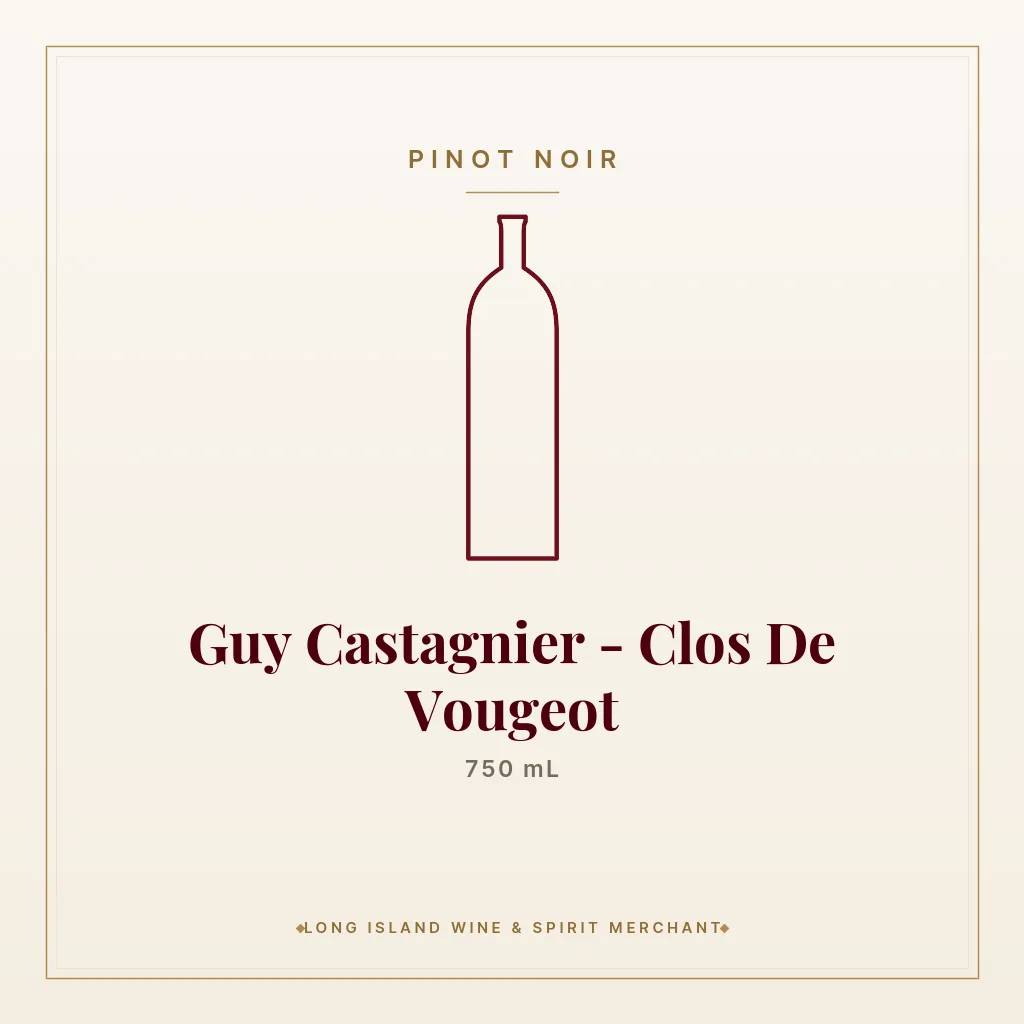 Guy Castagnier - Clos De Vougeot 750 mL - Pinot Noir