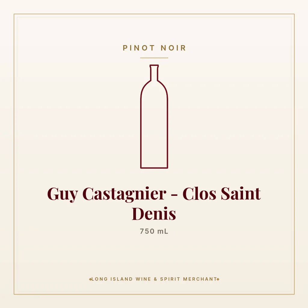 Guy Castagnier - Clos Saint Denis 750 mL - Pinot Noir