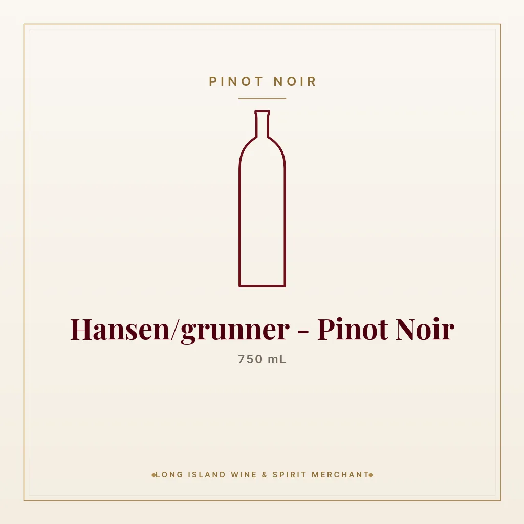 Hansen/grunner - Pinot Noir 750 mL - Pinot Noir